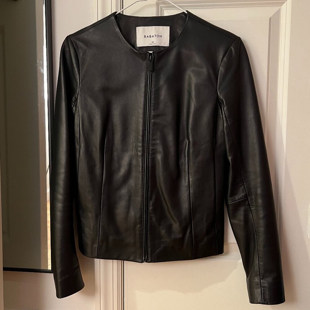 Babaton Jett Leather Jacket